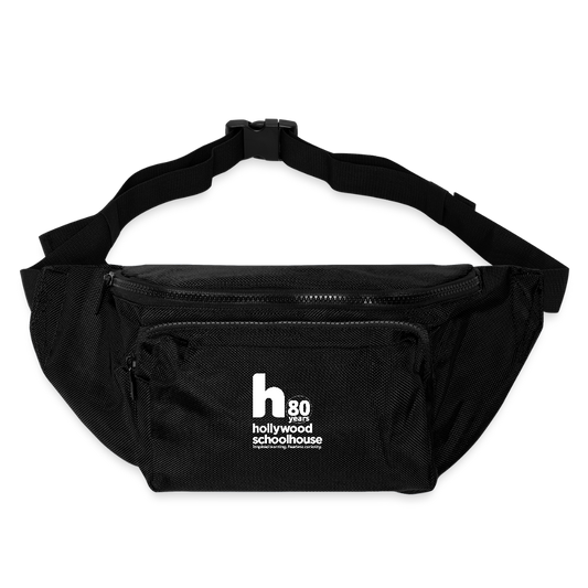 HSH 80th Anniversary Crossbody Hip Bag - black