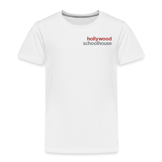 Toddler T-Shirt (Color Text) - white