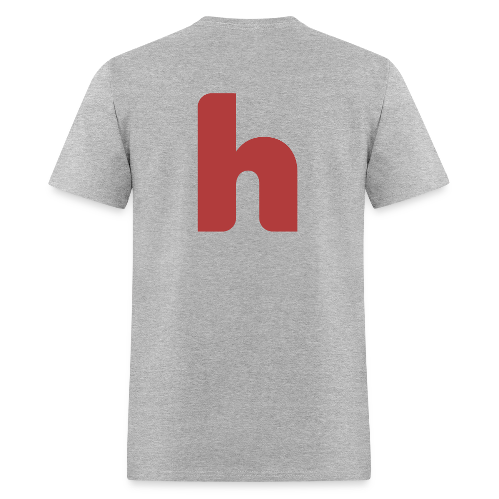 Men's T-Shirt (Color Text) - heather gray