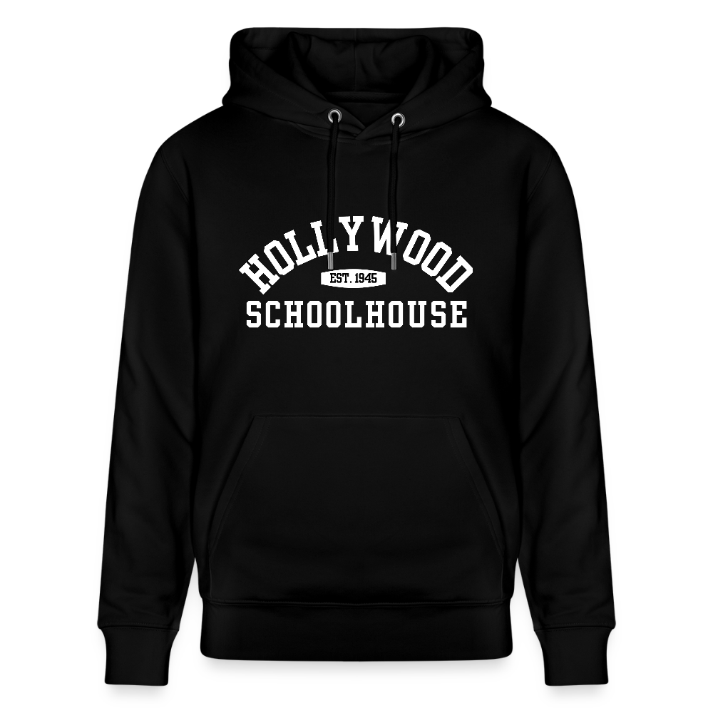 HSH Est. 1945 Unisex Pullover Hoodie (White letters) - black