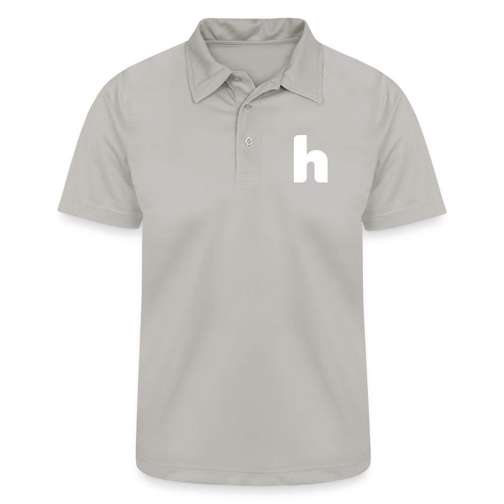 Men's Polo - silver