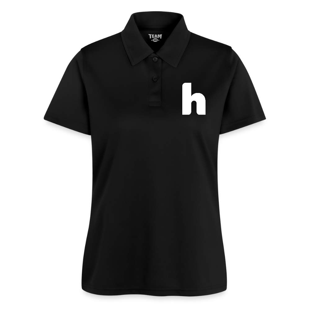 Women's Polo (Black) - black