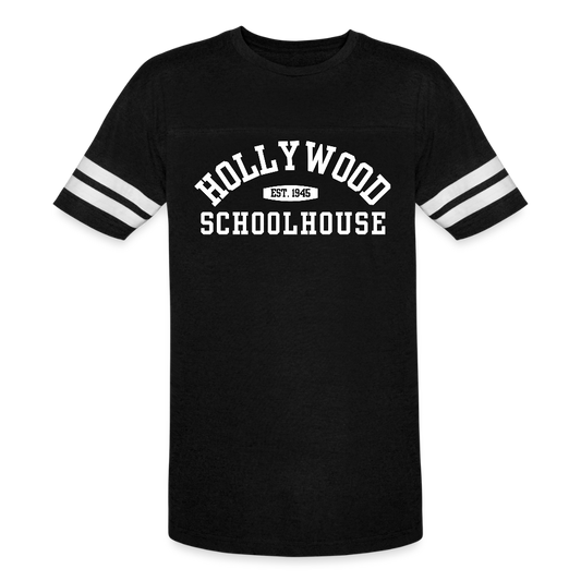 HSH Est. 1945 Men's Sport Stripe Tee - black/white
