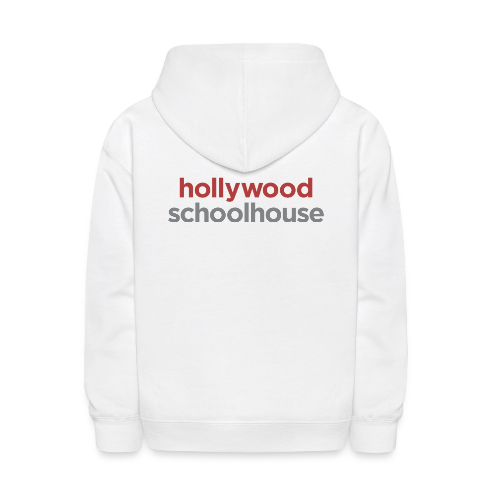 Youth Hoodie - white