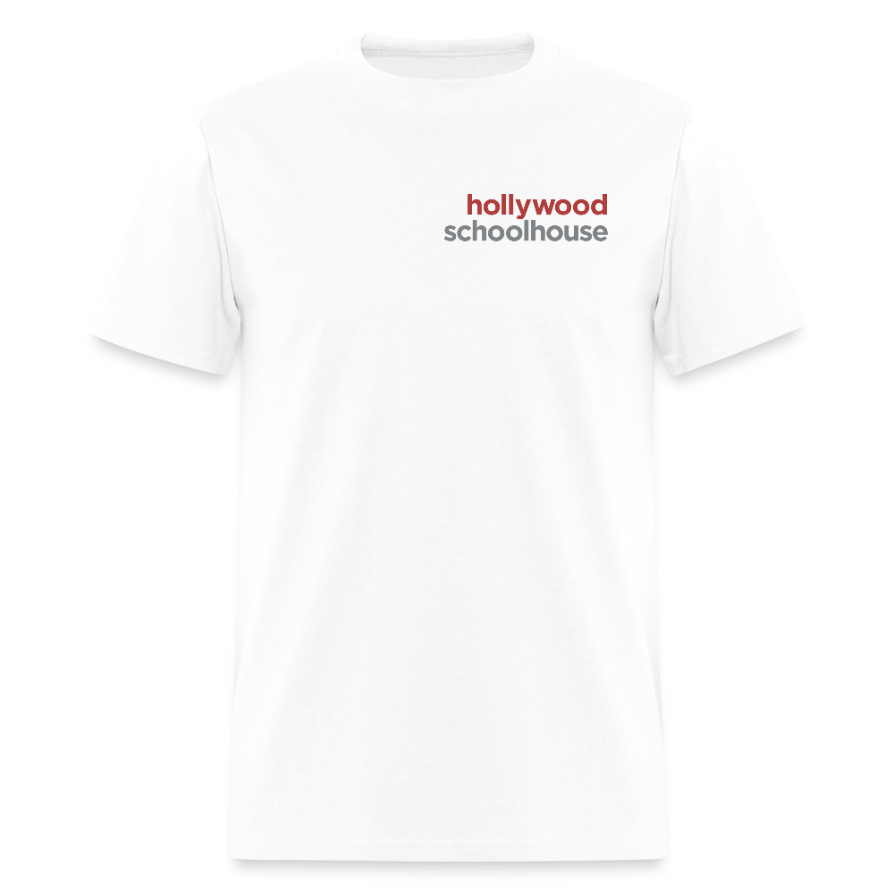 Men's T-Shirt (Color Text) - white