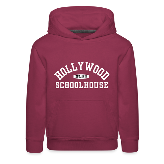 HSH Est. 1945 Kids Hoodie - burgundy