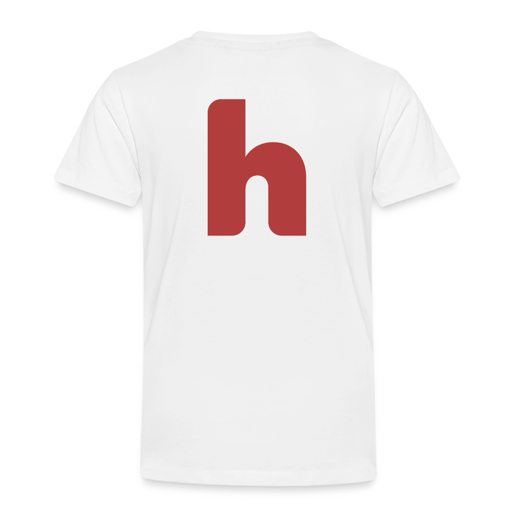 Toddler T-Shirt (Color Text) - white