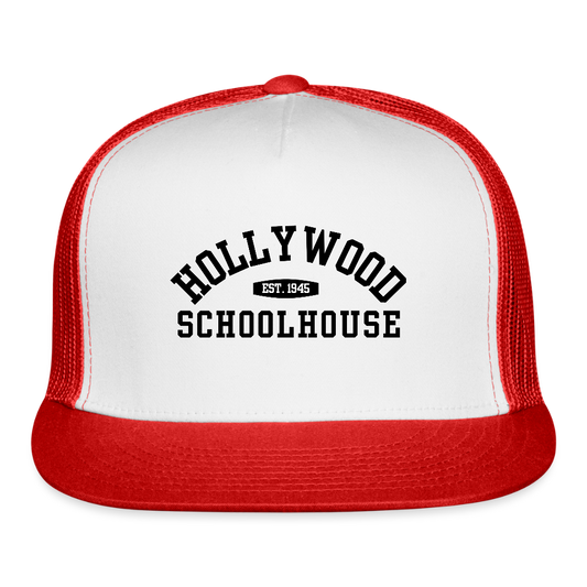 Trucker Hat - white/red