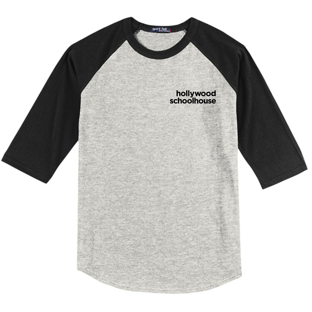 HEATHER GREY / BLACK - YT200 - FRONT